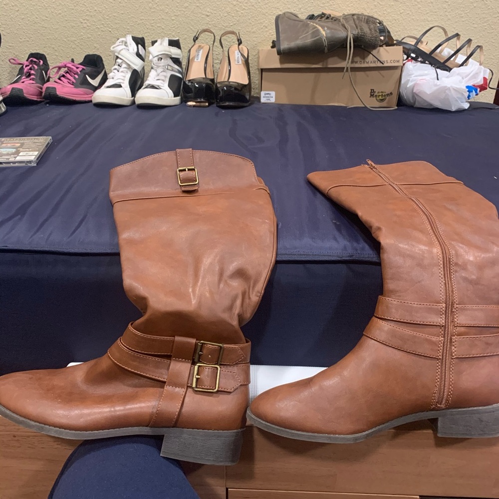 American eagle riding boots